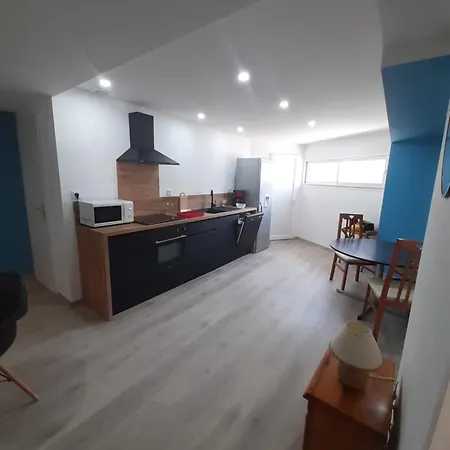 50m2 Rez De Chaussee En Plein Centre Garage Gratuit דירה ולראס-פלאז'